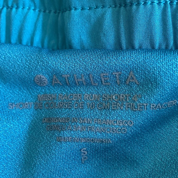 Athleta Racer Run Shorts 4” - Picture 2 of 5